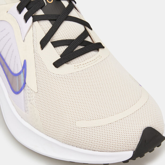 Nike Women's Quest 5 Road Running Shoe Ivory image number 4