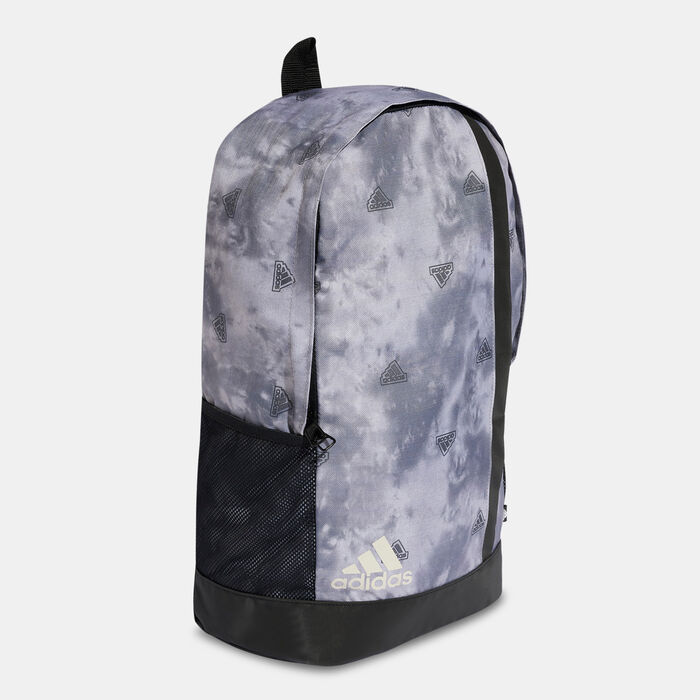 adidas Graphics U Essentials Linear Backpack Grey adidas Graphics U Essentials Linear Backpack Grey image number 1