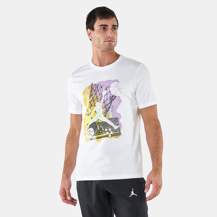 Jordan Men's Brand Graphic T-Shirt White Jordan Men's Brand Graphic T-Shirt White image number 0