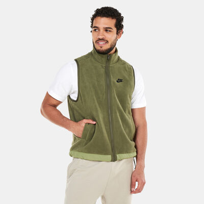 Nike Men’s Club+ Fleece Winter Vest Green