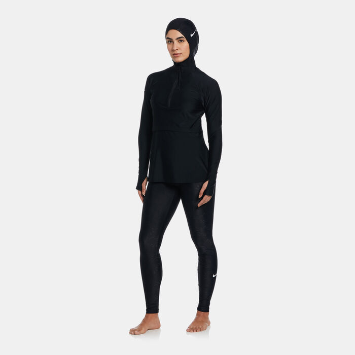 Nike Swim Women's Swim Slim Leggings Black Nike Swim Women's Swim Slim Leggings Black image number 2