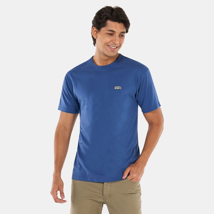 Vans Men's Off The Wall Colour Multiplier T-Shirt Blue Vans Men's Off The Wall Colour Multiplier T-Shirt Blue image number 0