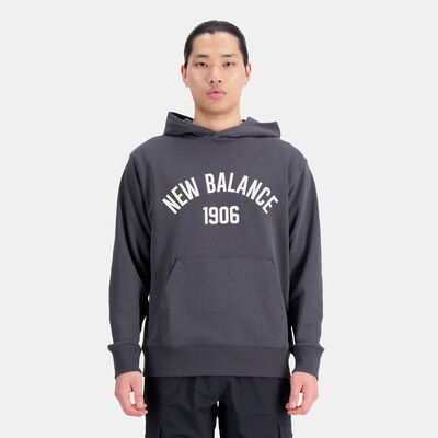 New Balance Men's Essentials Varsity Fleece Hoodie Grey