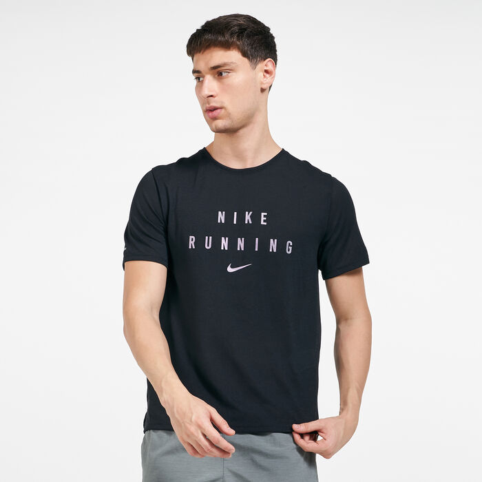 Nike Men's Dri-FIT Miler Run Division Running T-Shirt Multi Nike Men's Dri-FIT Miler Run Division Running T-Shirt Multi image number 0