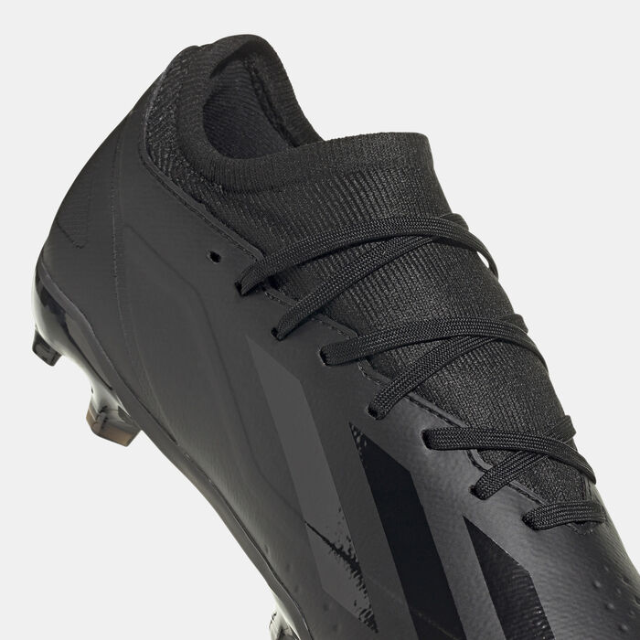 adidas Men's X CRAZYFAST.3 Firm Ground Football Shoe Black image number 4