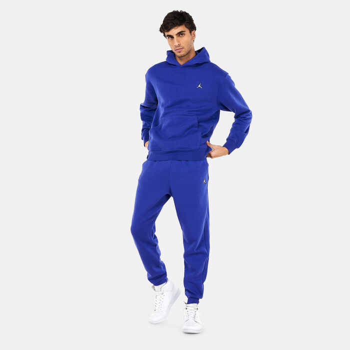 Jordan Men's Essential Fleece Pullover Hoodie Purple Jordan Men's Essential Fleece Pullover Hoodie Purple image number 2