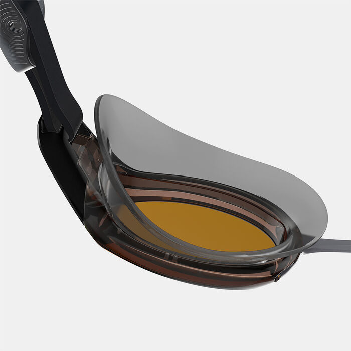 Speedo Mariner Pro Mirror Swimming Goggles Black Speedo Mariner Pro Mirror Swimming Goggles Black image number 3