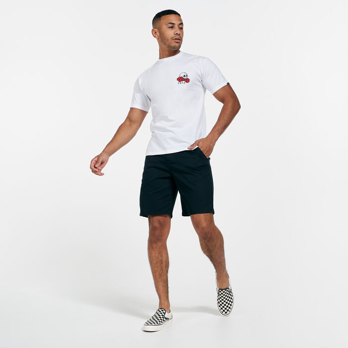 Vans Men's Authentic Stretch Shorts Black Vans Men's Authentic Stretch Shorts Black image number 2
