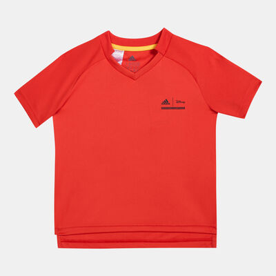 adidas Kids' Disney Comfy Princesses Jersey Red