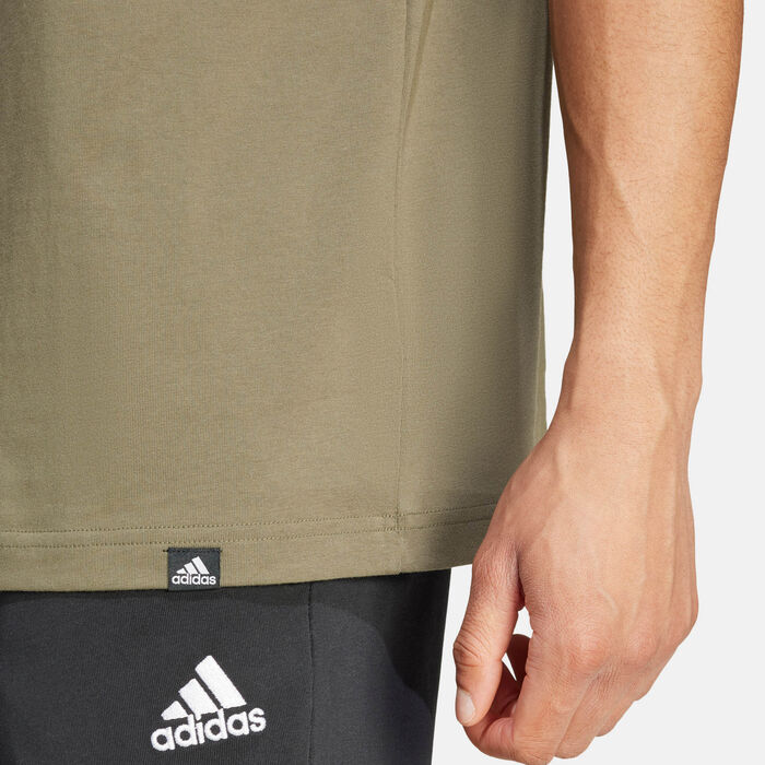 adidas Men's Doodle Graphic T-Shirt Green image number 3