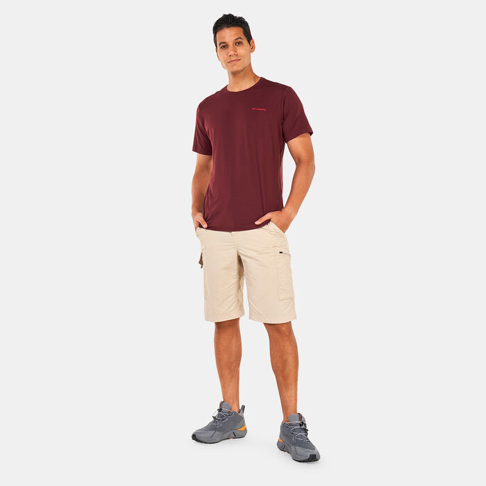 Columbia Men's Tech Trail™ Graphic T-Shirt Purple Columbia Men's Tech Trail™ Graphic T-Shirt Purple image number 2
