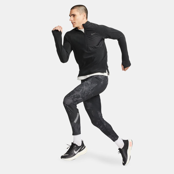 Nike Men's Dri-FIT Running Division 1/2 Zip Mid Layer Running Top Black Nike Men's Dri-FIT Running Division 1/2 Zip Mid Layer Running Top Black image number 2