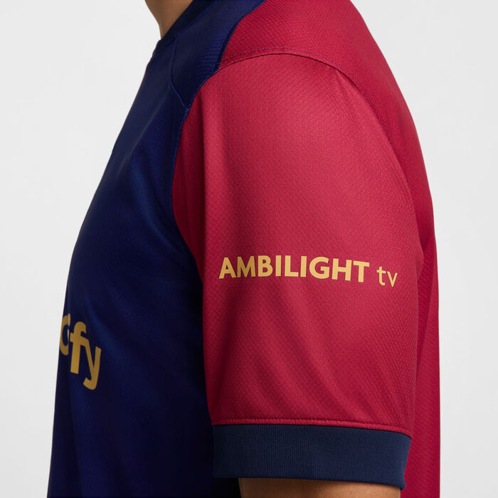 Nike Men's F.C. Barcelona Dri-FIT Stadium Home Replica Football Jersey - 2024/25 Blue Nike Men's F.C. Barcelona Dri-FIT Stadium Home Replica Football Jersey - 2024/25 Blue image number 5