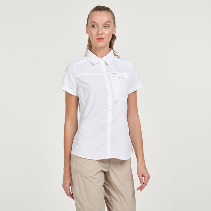 Columbia Women's Silver Ridge 2.0 Shirt White Columbia Women's Silver Ridge 2.0 Shirt White image number 0