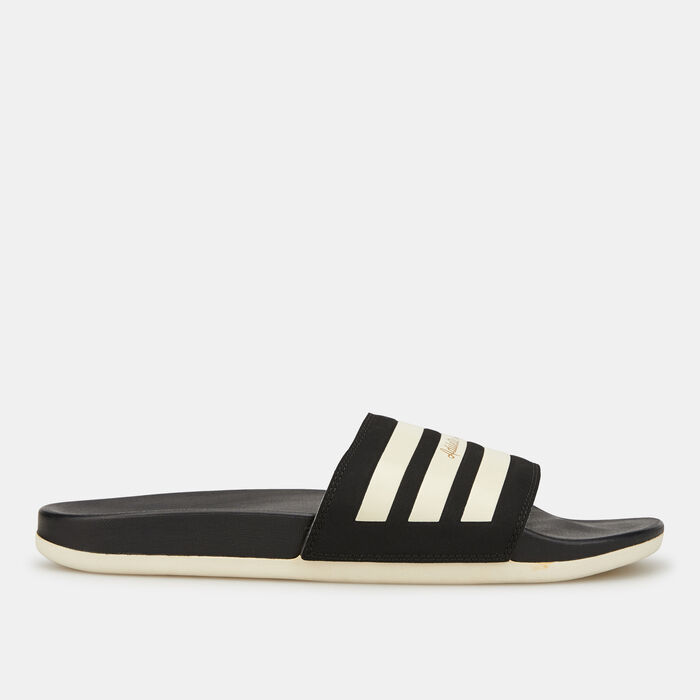 adidas Adilette Comfort Slides Black adidas Adilette Comfort Slides Black image number 1