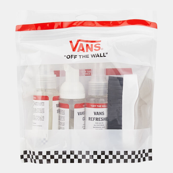 Vans Global Shoe Care Travel Kit White Vans Global Shoe Care Travel Kit White image number 1