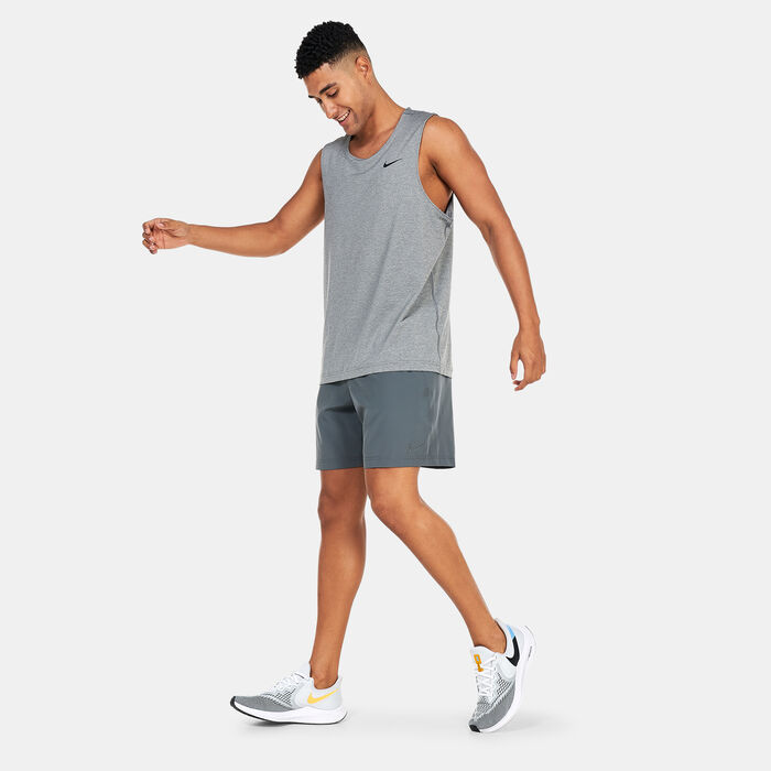 Nike Men's Form Dri-FIT Shorts Grey Nike Men's Form Dri-FIT Shorts Grey image number 2