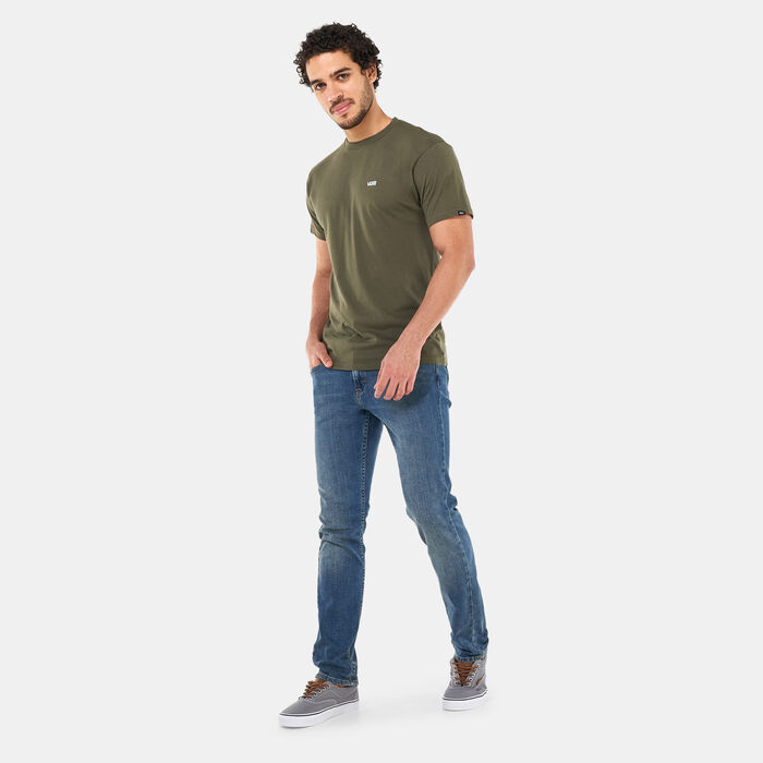 Vans Men's Left Chest Logo T-Shirt Green Vans Men's Left Chest Logo T-Shirt Green image number 2