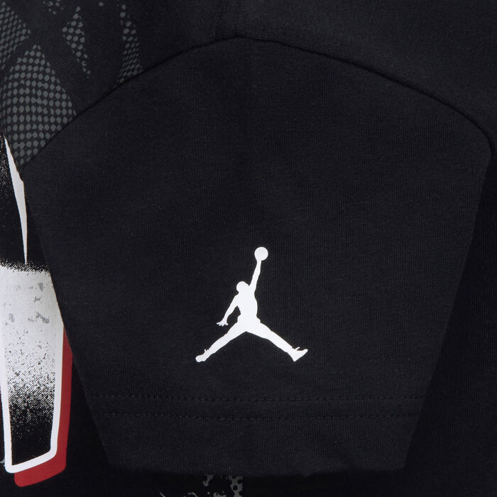 Nike Kids' Jumpman Play Graphic T-Shirt Black Nike Kids' Jumpman Play Graphic T-Shirt Black image number 3
