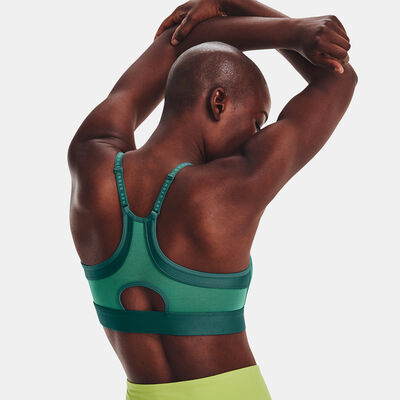 Under Armour Women's Infinity Covered Sports Bra Green