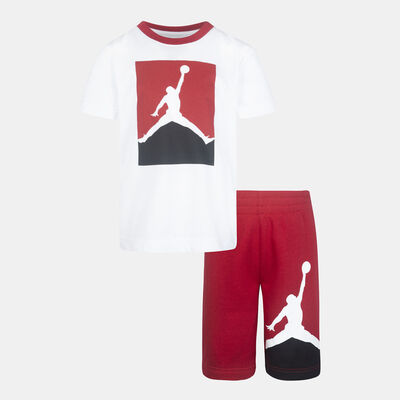 Jordan Kids' Jumpman French Terry Set (Younger Kids) Red