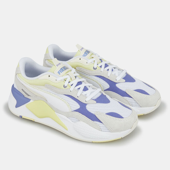 PUMA Men's RS-X³ Twill AirMesh Shoe White PUMA Men's RS-X³ Twill AirMesh Shoe White image number 1
