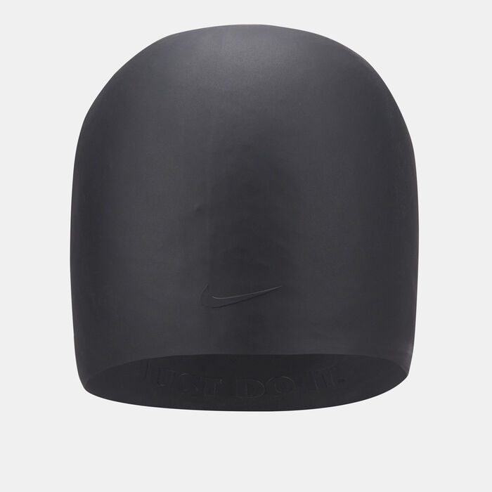 Nike Swim Long Hair Silicone Swimming Cap yellow image number 0