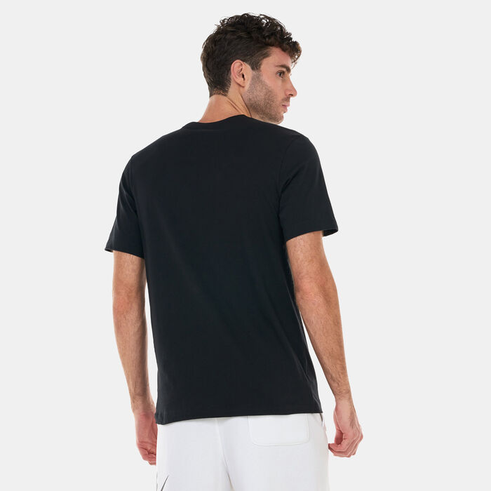Nike Men's Sportswear Just Do It T-Shirt Black Nike Men's Sportswear Just Do It T-Shirt Black image number 1