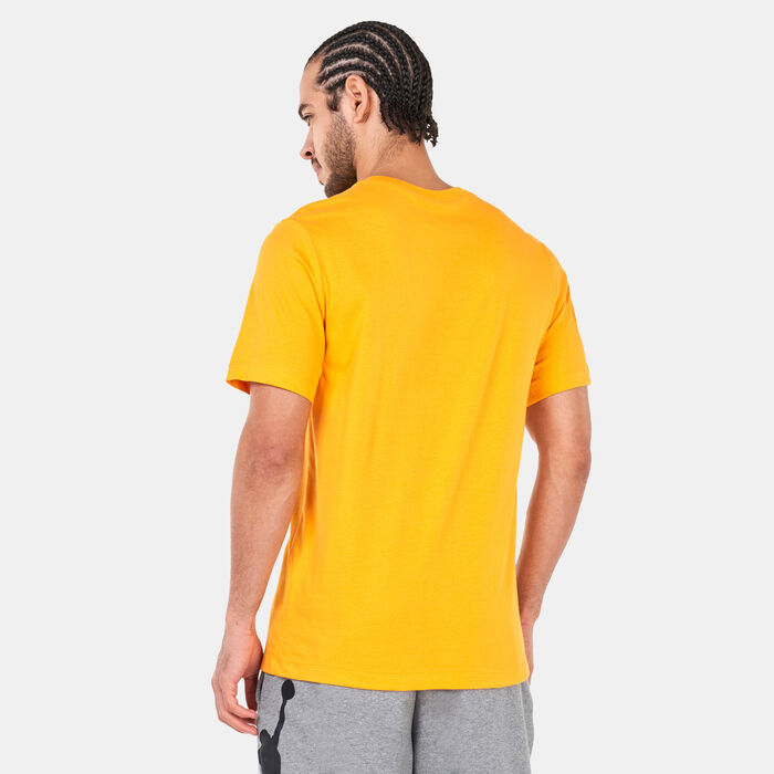 Jordan Men's Air Wordmark T-Shirt yellow Jordan Men's Air Wordmark T-Shirt yellow image number 1