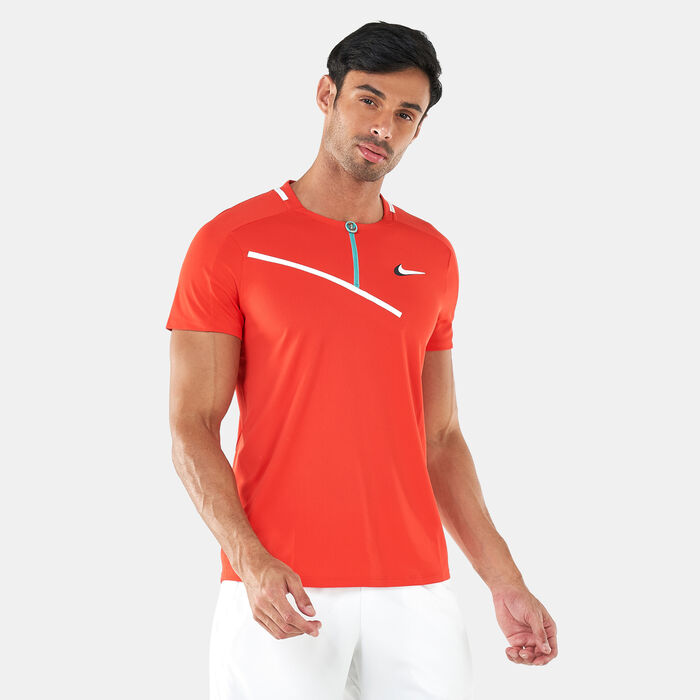 Nike Men's Court Dri-FIT Polo Shirt Red Nike Men's Court Dri-FIT Polo Shirt Red image number 0