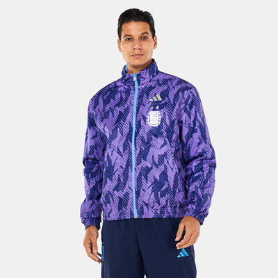 adidas Men's Argentina Anthem Jacket Blue