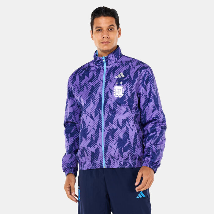 adidas Men's Argentina Anthem Jacket Blue image number 0