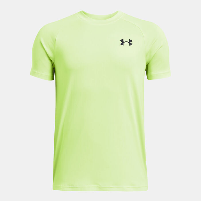 Under Armour Kids' UA Tech™ 2.0 Training T-Shirt (Older Kids) Green Under Armour Kids' UA Tech™ 2.0 Training T-Shirt (Older Kids) Green image number 0
