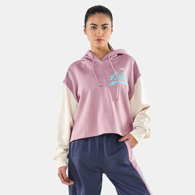 adidas Originals Women's Magmay/ Wonwhi Hoodie Pink adidas Originals Women's Magmay/ Wonwhi Hoodie Pink