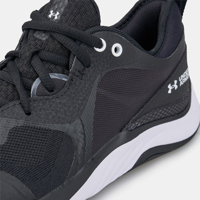 Under Armour Women's UA HOVR™ Omnia Training Shoe Black Under Armour Women's UA HOVR™ Omnia Training Shoe Black image number 4