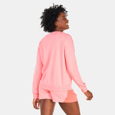 Nike Women's Sportswear Air Fleece Sweatshirt Pink