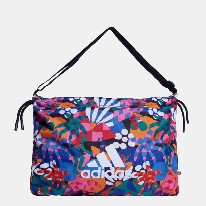 adidas Women's X FARM Rio Seasonal Sportswear Shoulder Shopper Bag Multi adidas Women's X FARM Rio Seasonal Sportswear Shoulder Shopper Bag Multi image number 0