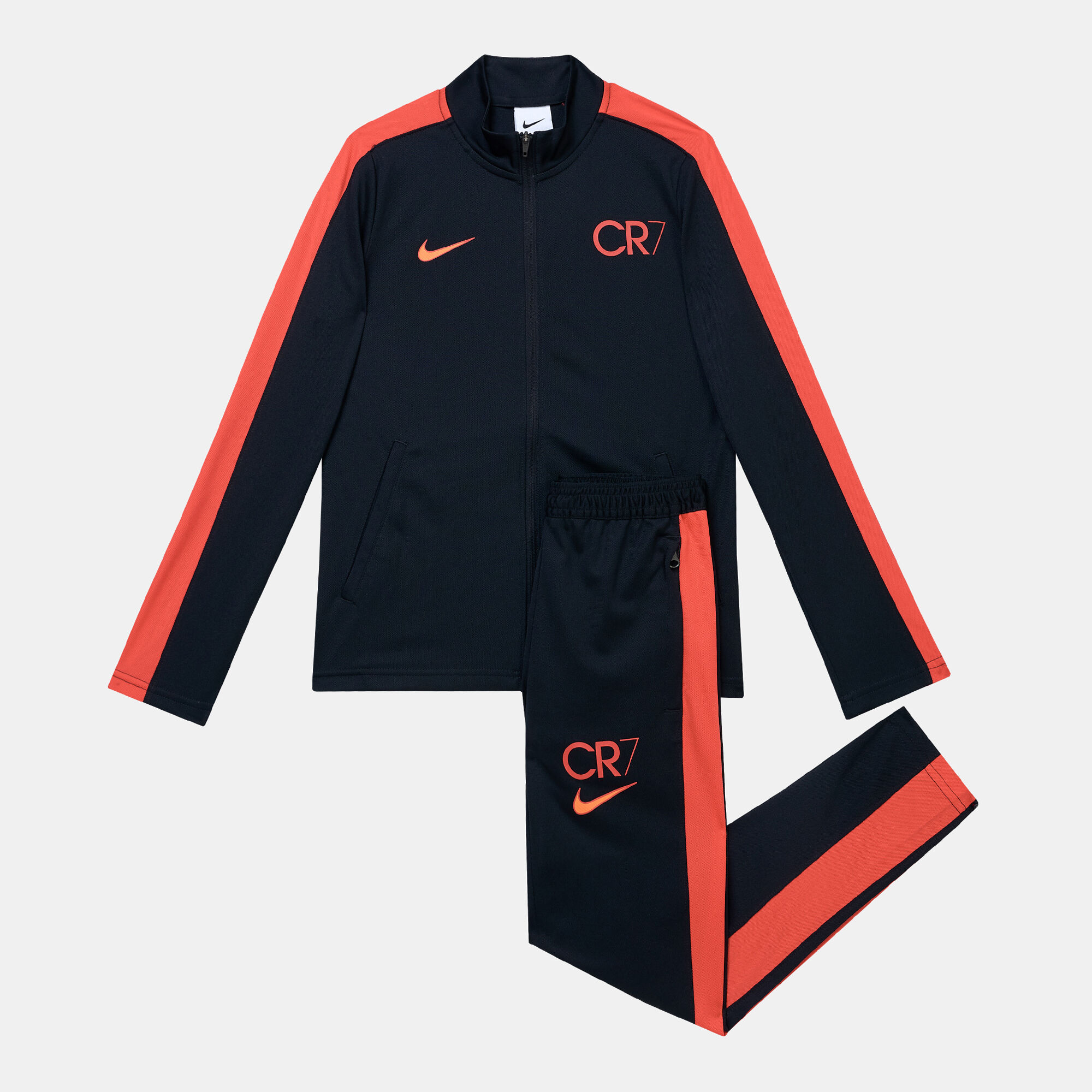 Kids CR7 Dri FIT Academy23 Football Tracksuit Older Kids Black Nike in Qatar SSS