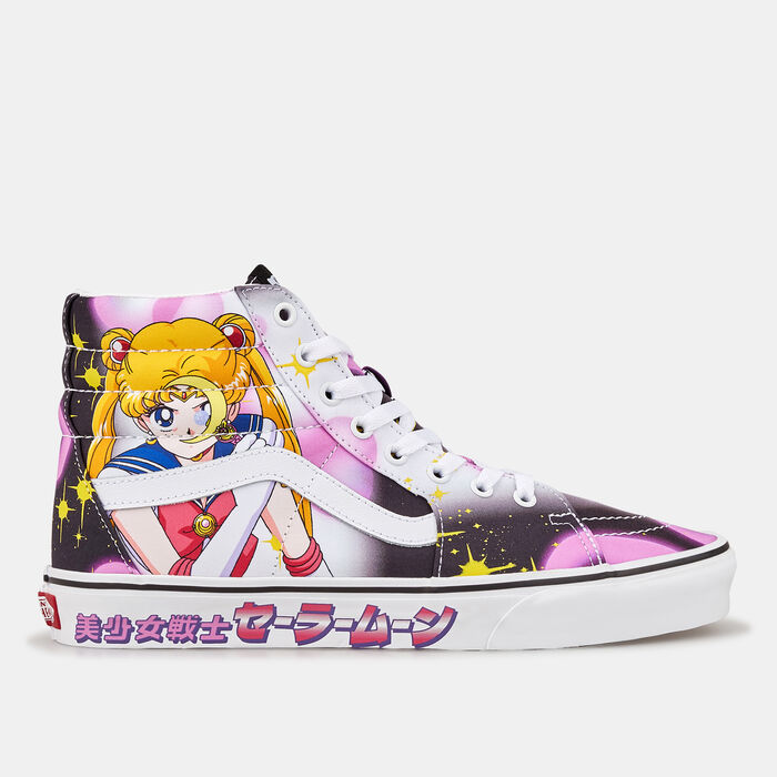 Vans Pretty Guardian Sailor Moon Sk8-Hi Unisex Shoe Pink image number 0