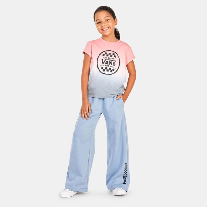 Vans Kids' Chalkboard Crop Sweatpants (Older Kids) Blue Vans Kids' Chalkboard Crop Sweatpants (Older Kids) Blue image number 2