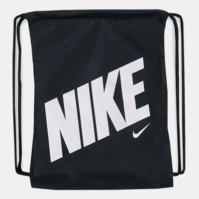 Nike Kids' Graphic Gym Sack Black Nike Kids' Graphic Gym Sack Black