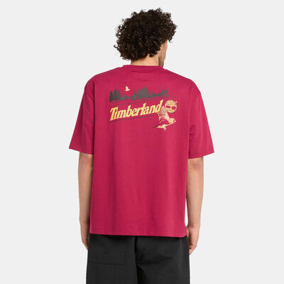 Timberland Graphic T-Shirt Red