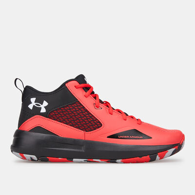 Under Armour Lockdown 5 Basketball Shoe Red