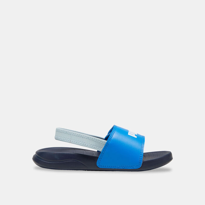 PUMA Kids' Popcat 20 Backstrap Sandals Blue PUMA Kids' Popcat 20 Backstrap Sandals Blue image number 1