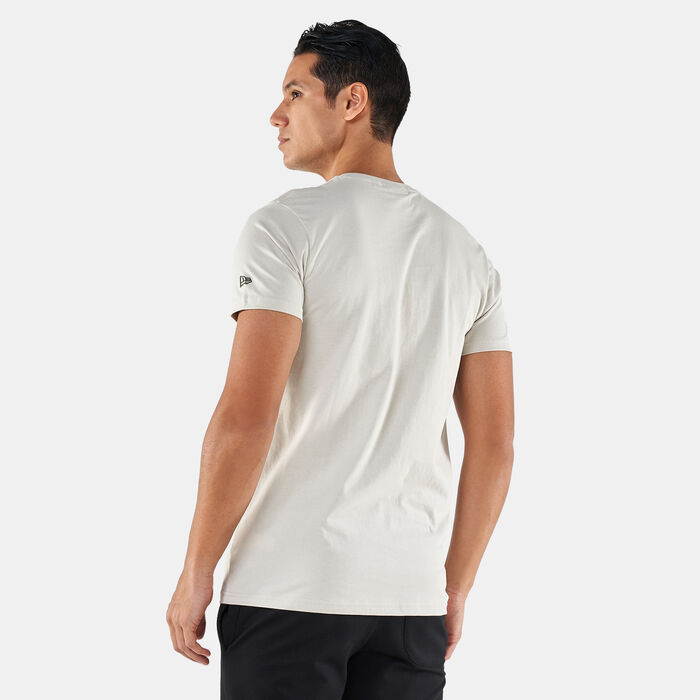 New Era Men's MLB Seasonal Team New York Yankees Logo Stone T-Shirt Beige image number 1