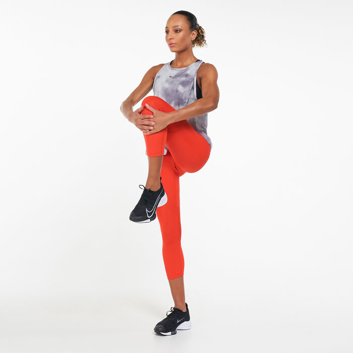 Nike Women's Icon Clash Sleek Tank Top Grey Nike Women's Icon Clash Sleek Tank Top Grey image number 2