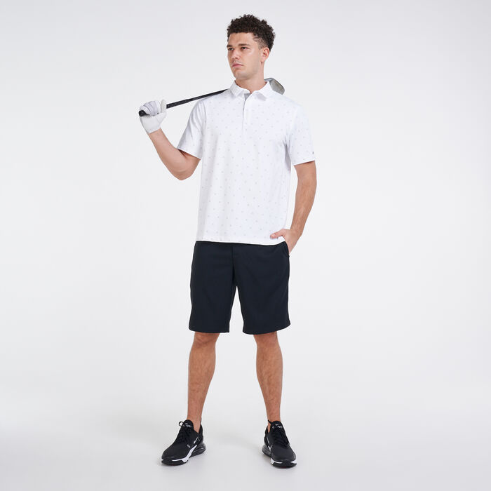 Nike Golf Men's Golf Dri-FIT Printed Polo Shirt White Nike Golf Men's Golf Dri-FIT Printed Polo Shirt White image number 2