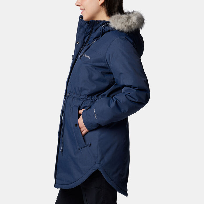 Columbia Women's Suttle Mountain II Mid Insulated Jacket Blue Columbia Women's Suttle Mountain II Mid Insulated Jacket Blue image number 2