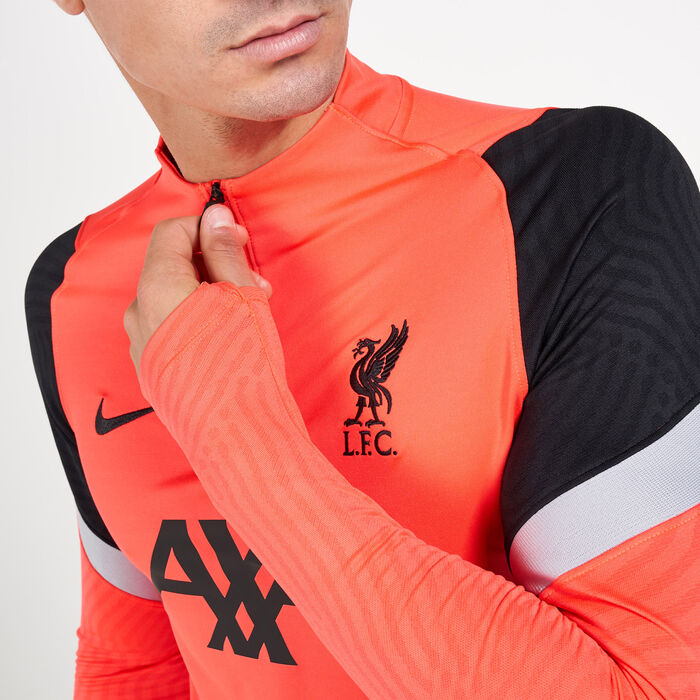 Nike Men's Liverpool F.C. Strike Dri-FIT T-Shirt Red Nike Men's Liverpool F.C. Strike Dri-FIT T-Shirt Red image number 3