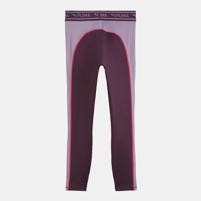 PUMA Women's Fit 7/8 Training Leggings Red PUMA Women's Fit 7/8 Training Leggings Red image number 1